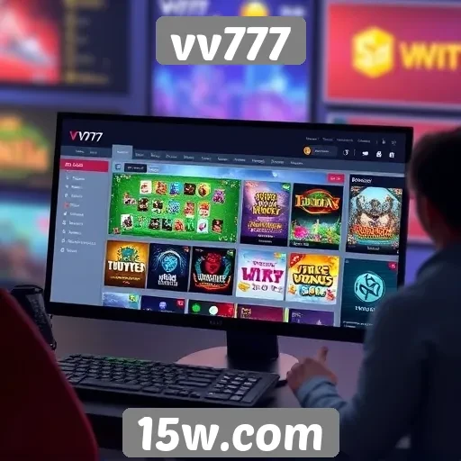 Uma análise da interface do vv777